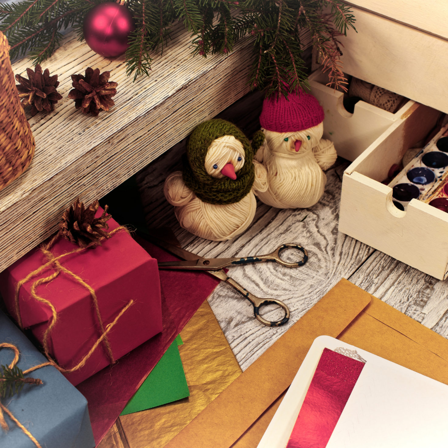 Weihnachtliches Basteln : DIY